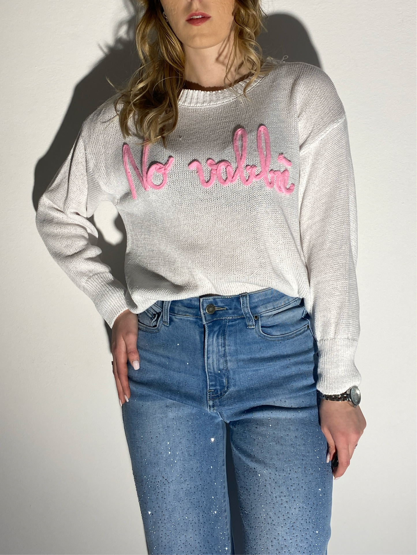 Maglia “No vabbè” bianca