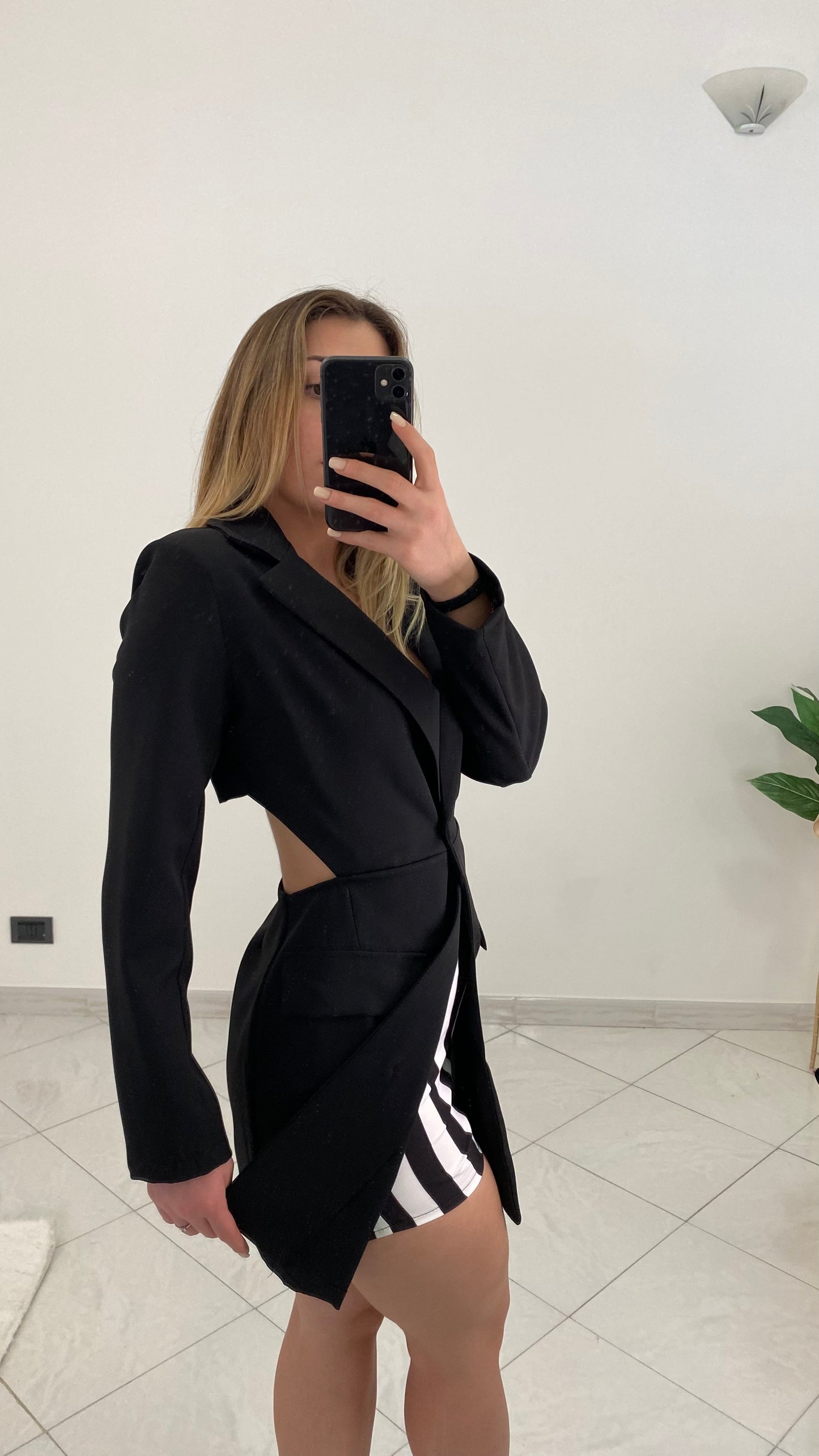 Blazer con Cut-out