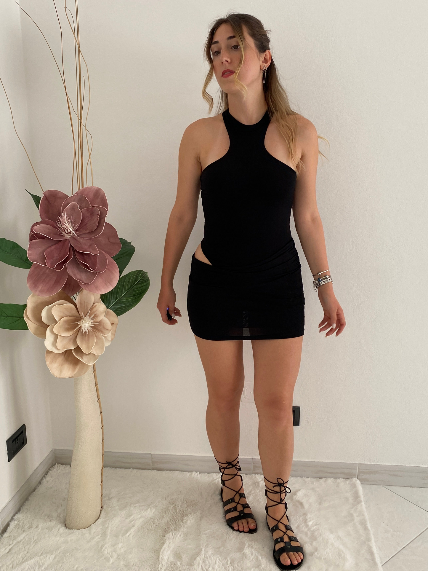Abito Vesuvia nero