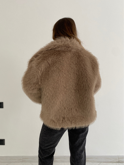 Eco-Pelliccia "Paris" trend beige