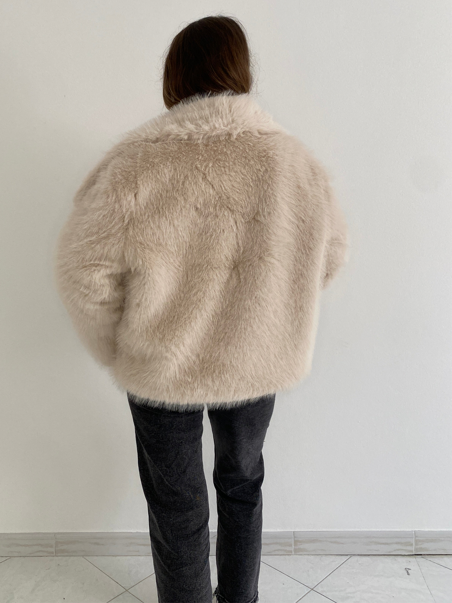 Eco-Pelliccia "Paris" trend bianco