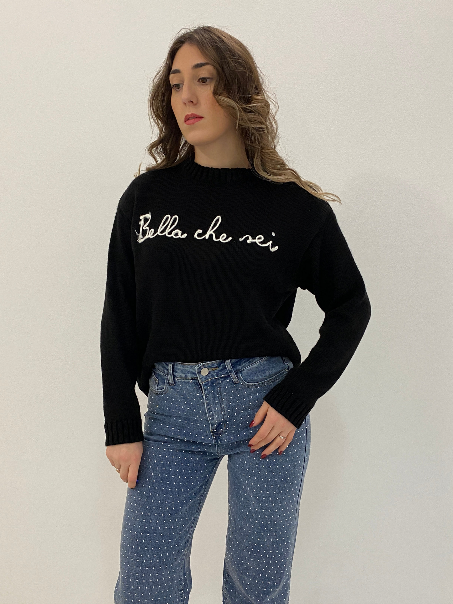 Maglia "Bella che sei" nero