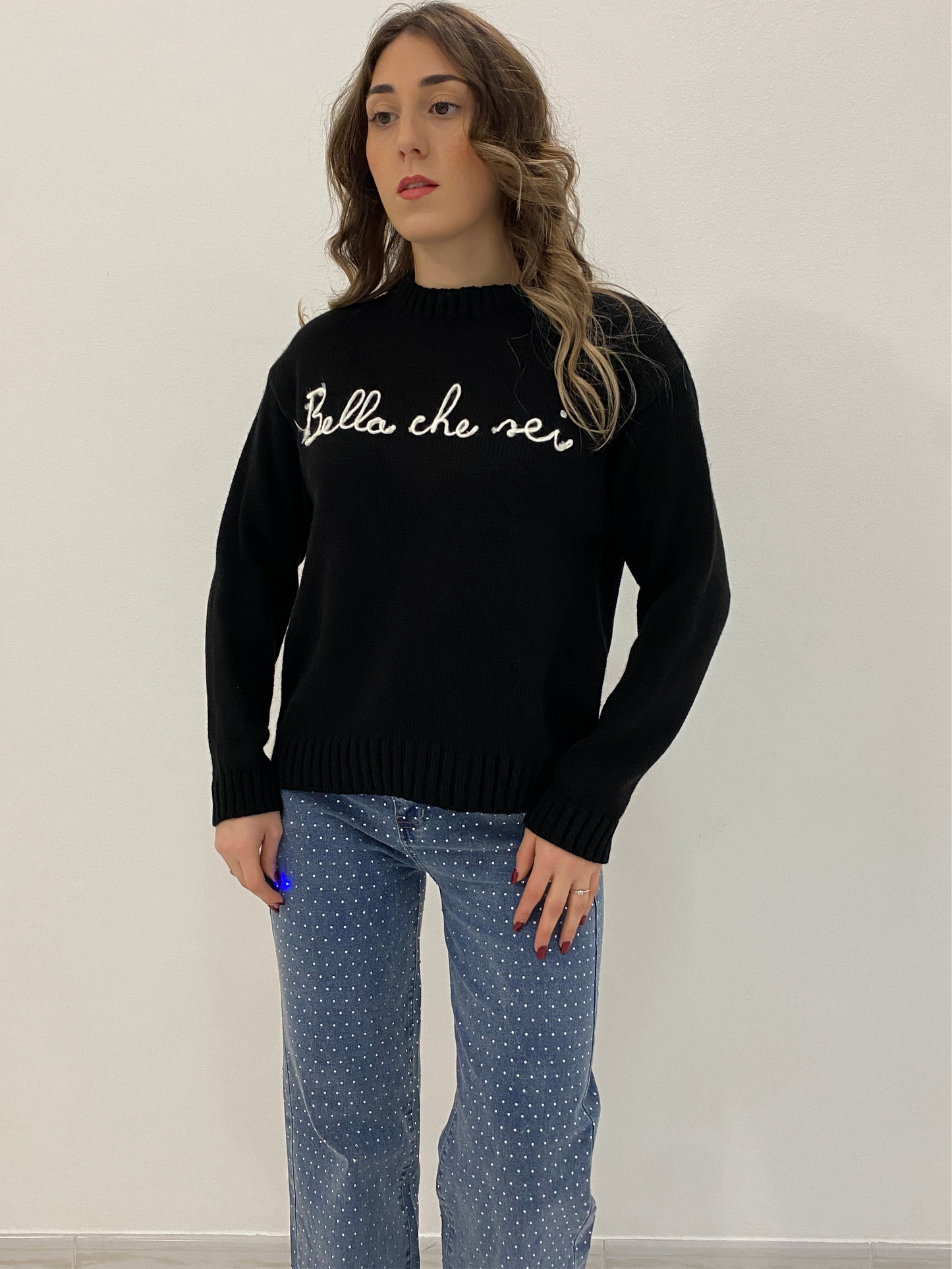 Maglia "Bella che sei" nero