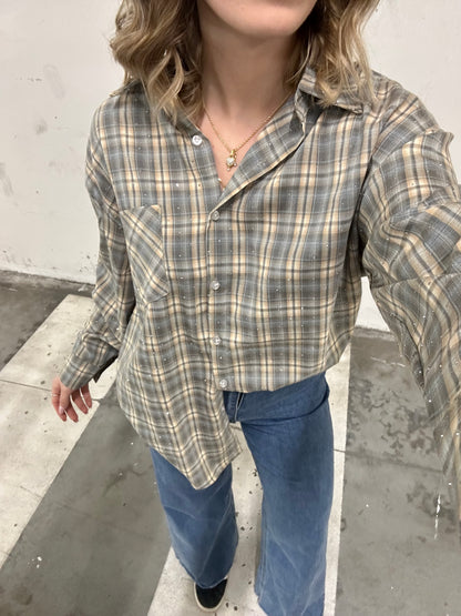 CAMICIA GLOW GRIGIO