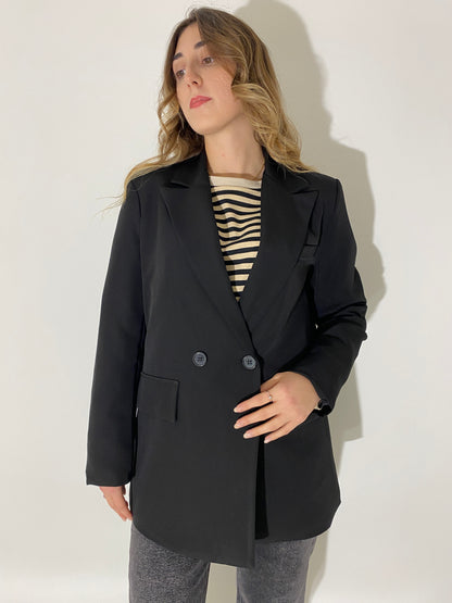 BLAZER DUE BOTTONI NERO